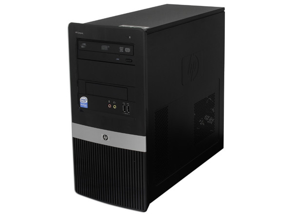 Computadora Compaq dx2400,
Procesador Intel Pentium E5300 (2,6 GHz),
Memoria de 2GB PC2-6400 DDR2,
D.D. de 320GB, SuperMulti DVD±R/RW,
Red, Módem, Windows Vista Business,
No Incluye Monitor.