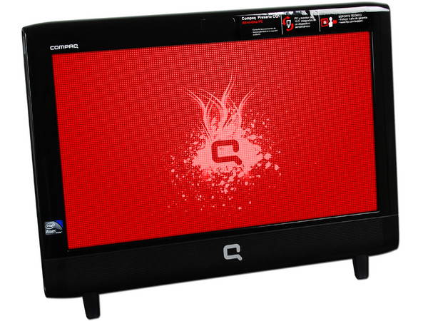 Computadora Compaq Presario All-in-One CQ1-1003LA,
Procesador Intel Atom D410 (1.66GHz),
Memoria 1GB DDR2, D.D. de 160GB SATA,
Red 10/100 BaseT, DVD±R/RW,
Windows 7 Starter 32bits,
Monitor LCD Widescreen de 18.5