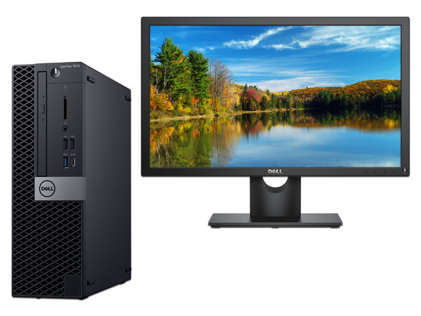 Desktop DELL Optiplex 7070 SFF,
Procesador Intel Core i5 9500 (hasta 4.40 GHz),
Memoria de 8GB DDR4,
Disco Duro de 1TB,
Video UHD Graphics 630,
Unidad Óptica DVD±R/RW,
S.O. Windows 10 Pro (64 Bits), Incluye Monitor de 21.5