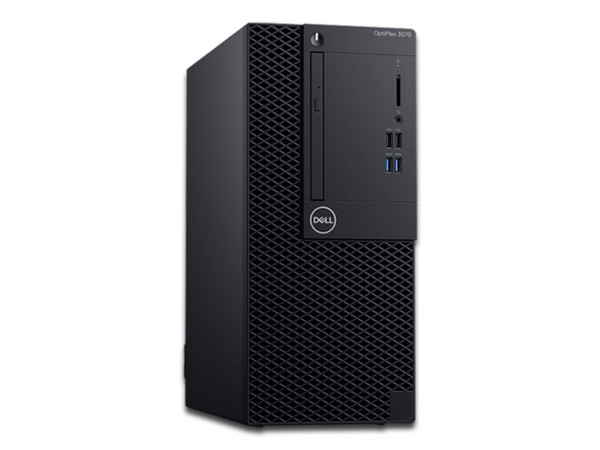 Desktop DELL OptiPlex 3070 MT,
Procesador Intel Core i7 9700 (hasta 4.70 GHz),
Memoria de 8GB DDR4,
Disco Duro de 1TB,
Video HD Graphics 630,
Unidad Óptica DVD±R/RW,
S.O. Windows 10 Pro (64 Bits)