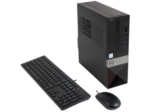 Desktop DELL Vostro 3470 SFF,
Procesador Intel Core i3 8100 (3.60 GHz),
Memoria de 4GB DDR4,
Disco Duro de 1TB,
Video UHD Graphics 630,
Unidad Óptica DVD±R/RW,
S.O. Windows 10 Pro (64 Bits)