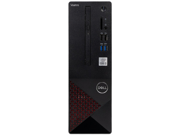 PC de Escritorio DELL Vostro 3681,
Procesador Intel Core i3 10100 (hasta 4.30GHz),
Memoria de 4GB DDR4,
Disco Duro de 1TB,
Video UHD Graphics 630,
Unidad Óptica DVD±R/RW,
S.O. Windows 10 Home (64 Bits)