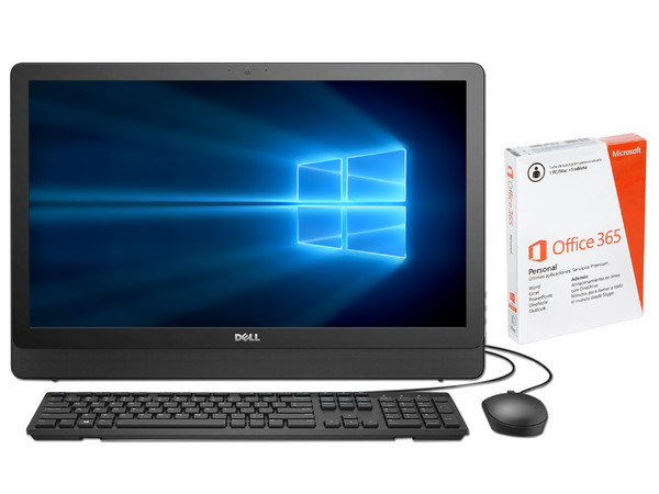 All in One DELL Inspiron 24-3459,
Procesador Intel Core i5 6200U (hasta 2.8 GHz),
Memoria de 8GB DDR3L,
D.D. de 1TB,
Pantalla de 23.8