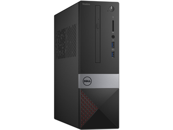 Desktop DELL Vostro 3250 SFF,
Procesador Intel Core i5 6400 (hasta 3.30 GHz),
Memoria de 4GB DDR3L,
Disco Duro de 500GB,
Video Intel HD Graphics 530,
Unidad Óptica DVD±R/RW,
S.O. Windows 10 Pro (64 Bits)