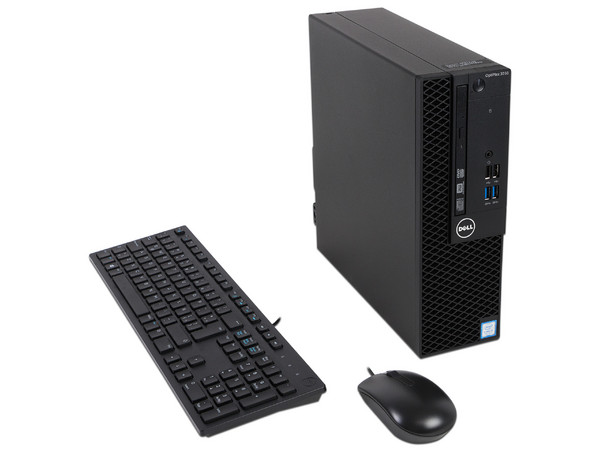 Desktop DELL Optiplex 3050 SFF,
Procesador Intel Core i5 7400 (hasta 3.5 GHz),
Memoria de 4GB DDR3L,
Disco Duro de 500GB,
Video Intel HD Graphics 630,
Unidad Óptica DVD±R/RW,
S.O. Windows 10 Pro (64 Bits)