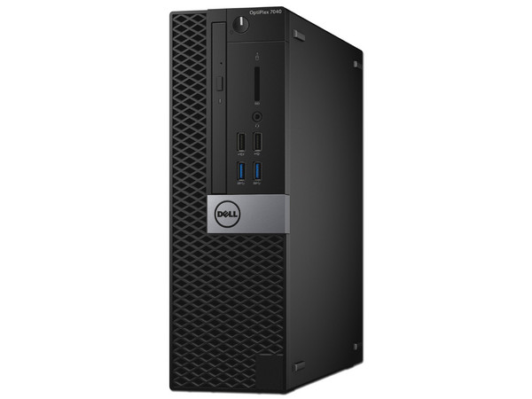Desktop DELL Optiplex 7040 SFF,
Procesador Intel Core i7 6700 (Hasta 4.00 GHz),
Memoria de 8GB DDR4,
Disco Duro de 1TB,
Video Intel HD Graphics,
Unidad Óptica DVD±R/RW,
S.O. Windows 10 Pro (64 Bits)