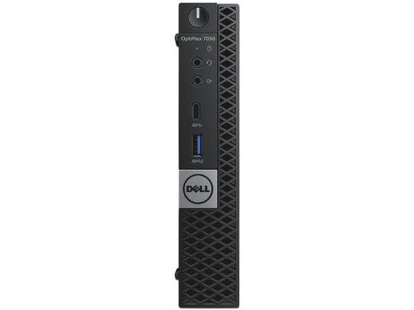 Desktop DELL Optiplex 7050 MFF,
Procesador Intel Core i5 7500T (hasta 3.30 GHz),
Memoria de 8GB DDR4,
Disco Duro de 1TB,
Video  Intel HD Graphics 630,
S.O. Windows 10 Pro (64 Bits)
