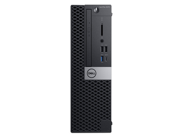 Desktop DELL OptiPlex 3070 SFF,
Procesador Intel Core i5 9500 (hasta 4.40 GHz),
Memoria de 8GB DDR4,
Disco Duro de 1TB,
Video HD Graphics 630,
Unidad Óptica DVD±R/RW,
S.O. Windows 10 Pro (64 Bits).
