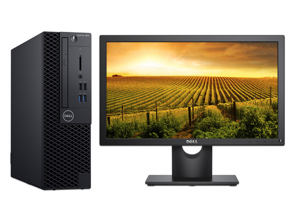 Desktop DELL Optiplex 3070 SFF,
Procesador Intel Core i5 9500 (hasta 4.40 GHz),
Memoria de 4GB DDR4,
Disco Duro de 1TB,
Video HD Graphics 630,
Unidad Óptica DVD±R/RW,
S.O. Windows 10 Pro (64 Bits) + Monitor DELL E1916H