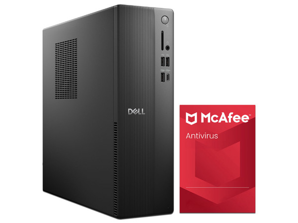 PC de Escritorio DELL Pro Slim: 
Procesador Intel Core i5 14400 (hasta 4.7 GHz), 
Memoria de 16GB DDR5, 
SSD de 512GB,
Video UHD Graphics 730, 
S.O. Windows 11 Pro. 
Incluye Antivirus McAfee.