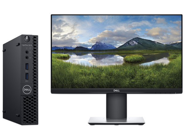 Desktop DELL OptiPlex 3070 MFF,
Procesador Intel Core i5 9500T (hasta 3.7 GHz),
Memoria de 8GB DDR4,
Disco Duro de 1TB,
S.O. Windows 10 Pro (64 Bits) + Monitor LED DELL P2219H de 21.5