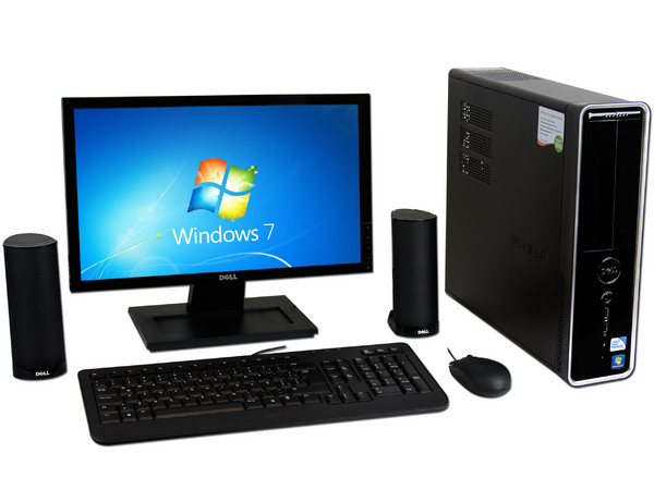 Computadora Dell Inspiron 560s (I56E55_450LA) 
Procesador Pentium Dual-Core E5800 (3.0GHz), 
Memoria de 4GB DDR3, D.D. de 500GB,
SuperMulti DVD±R/RW, Red,
Monitor LCD de 18.5