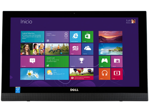 All in One DELL Inspiron 20-3043,
Procesador Intel Pentium N 3540 (hasta 2.66 GHz),
Memoria de 4GB DDR3L,
Disco Duro de 1TB,
Pantalla de 19.5