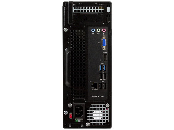 Desktop DELL Inspiron 3647,
Procesador Intel Core i5 4460S (hasta 3.40 GHz),
Memoria de 8GB DDR3L,
Disco Duro de 1TB,
Video Intel HD Graphics 4600,
Unidad Óptica DVD±R/RW,
S.O. Windows 10 Home (64 Bits),
Incluye Monitor LED DELL E2016HV de 18.5