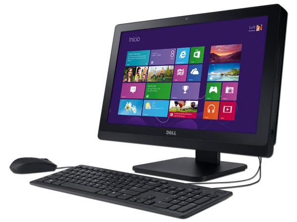 Computadora DELL OptiPlex,
Procesador Intel Core i5 (hasta 3.6 GHz),
Memoria 4 GB DDR3, D.D. de 500 GB,
DVD±R/RW DL, Video Intel HD 2500,
Windows 8 Pro (64 Bits),
Pantalla LED Multi Touch de 20