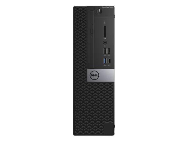 Desktop DELL Optiplex 7050 SFF,
Procesador Intel Core i5 7500 (3.80 GHz),
Memoria de 4GB DDR4,
Disco Duro de 1TB,
Video HD Graphics 630,
Unidad Óptica DVD±R/RW,
S.O. Windows 10 Pro (64 Bits)