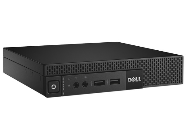 Desktop DELL Optiplex 9020 Micro,
Procesador Intel Core i5 4590T (hasta 3.0 GHz),
Memoria de 4GB DDR3,
Disco Duro de 500GB,
Video Intel HD Graphics 4600,
S.O. Windows 7 Pro (64 Bits) / Windows 8.1 Pro (64 Bits)