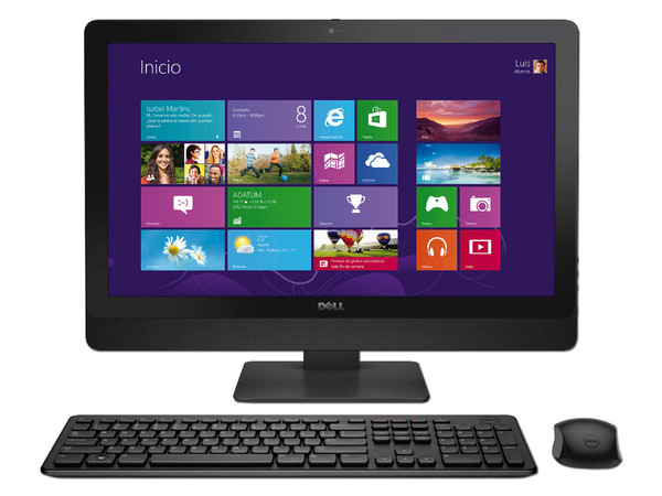 Computadora AIO Dell OptiPlex 9030: 
Procesador Intel Core i7-4790S (hasta 4.0 GHz) 4ta Generación, 
Memoria de 8 GB DDR3, D.D. de 1 TB,
DVD±R/RW DL, Video Intel HD Graphics 4600,
Windows 8.1 (64 Bits),
Monitor LED de 23