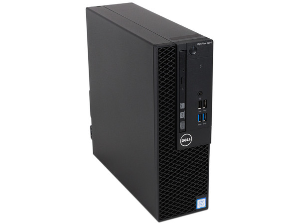 Desktop DELL Optiplex 3050 SFF,
Procesador Intel Core i3 7100 (3.90 GHz),
Memoria de 4GB DDR4,
Disco Duro de 500GB,
Video HD Graphics 630,
Unidad Óptica DVD±R/RW,
S.O. Windows 10 Pro (64 Bits),
Incluye Monitor de 18.5.