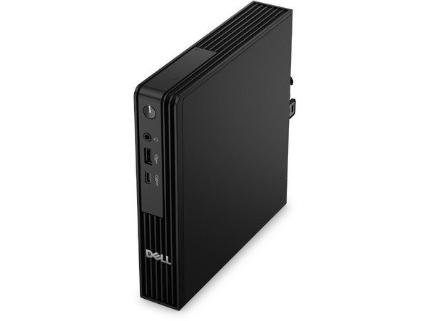 PC de Escritorio DELL Pro Micro P5M1260,
Procesador Intel Core Ultra 7 366H (hasta 4.8 GHz),
Memoria de 16GB DDR5,
SSD de 512GB,
Video Intel Graphics,
S.O. Windows 11 Pro. Color Negro.