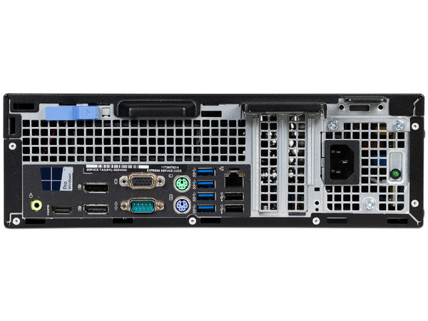 Desktop DELL Optiplex 7050 SFF,
Procesador Intel Core i5 7500 (hasta 3.8 GHz),
Memoria de 4GB DDR4,
Disco Duro de 500GB,
Video HD Graphics 630,
Unidad Óptica DVD±R/RW,
S.O. Windows 10 Pro (64 Bits)