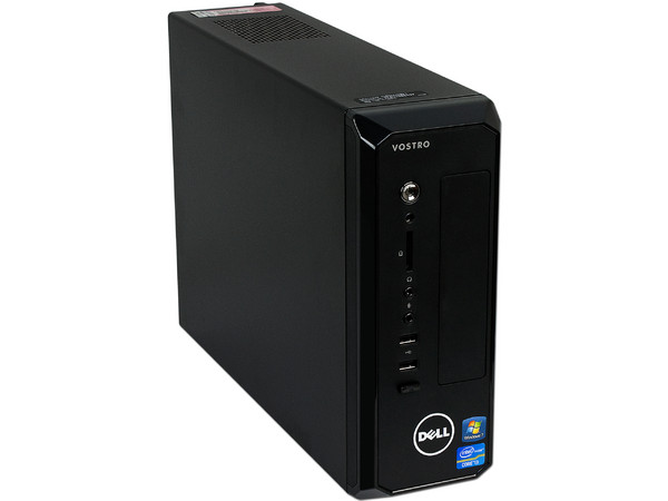 Computadora Dell Vostro 270s, 
Procesador Intel Core i3-3220 (3.3 GHz) 3era Generación, 
Memoria de 6 GB DDR3, D.D. de 1 TB,
DVD±R/RW DL, Video Intel HD Graphics 2500,
Windows 7 Professional (64 Bits), 
No Incluye Monitor.