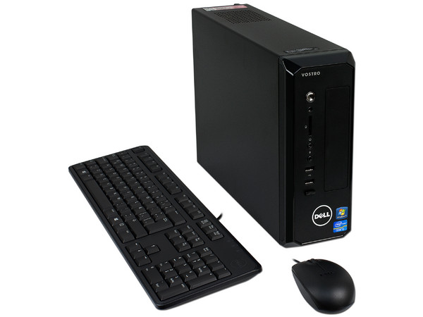 Computadora Dell Vostro 270s, 
Procesador Intel Core i3-3220 (3.3 GHz) 3era Generación, 
Memoria de 6 GB DDR3, D.D. de 1 TB,
DVD±R/RW DL, Video Intel HD Graphics 2500,
Windows 7 Professional (64 Bits), 
No Incluye Monitor.