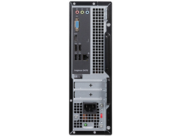 Desktop DELL Inspiron 3470 SFF,
Procesador Intel Core i5 8400 (hasta 4.00 GHz),
Memoria de 8GB DDR4,
Disco Duro de 1TB,
Video UHD Graphics 620,
Unidad Óptica DVD±R/RW,
S.O. Windows 10 Home (64 Bits)