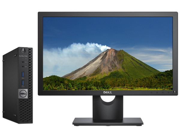 Desktop DELL Optiplex 7040 Micro,
Procesador Intel Core i5 6500 (hasta 3.6 GHz),
Memoria de 4GB DDR3L,
Disco Duro de 500GB,
Video Intel HD Graphics 530,
S.O. Windows 10 Pro (64 Bits), Incluye Monitor LED DELL de 19
