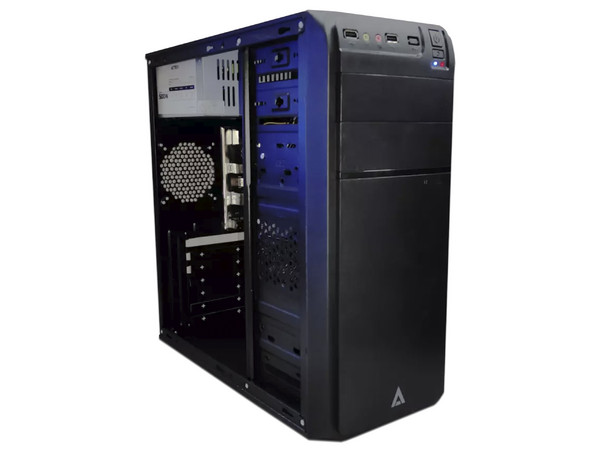 PC de Escritorio MINECRAFT V1.1,
Procesador Intel Core i3 10100 (hasta 4.30 GHz),
Memoria de 8GB DDR4,
SSD de 120GB,
Video UHD Graphics 630,
S.O. No Incluye.