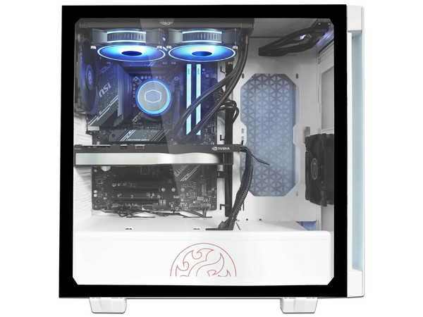 PC de Escritorio Digital Master Gamer & Diseño V1.0,
Procesador Intel Core i7 14700 (hasta 5.4 Ghz),
Memoria de 32GB DDR5,
SSD de 2TB,
Video GeForce Quadro RTX A5500,
Sistema de Enfriamiento Liquido,
S.O. No Incluye, Color Blanca.