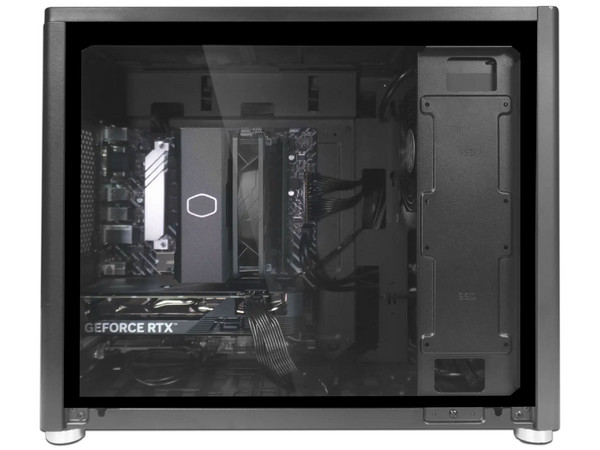 PC de Escritorio Digital Master Gamer & Diseño Creators V1.1,
Procesador Intel Core i3 12100F (hasta 4.3 Ghz),
Memoria de 16GB DDR5,
SSD de 1TB,
Video GeForce RTX 4060,
S.O. No Incluye, Color Negra.