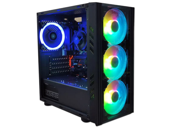 PC Gamer MEDIA V1.3,
Procesador Intel Core i5 9400 (hasta 4.10,
Memoria de 8GB DDR4,
SSD de 240GB,
Video UHD Graphics 630,
S.O. Prueba de Windows