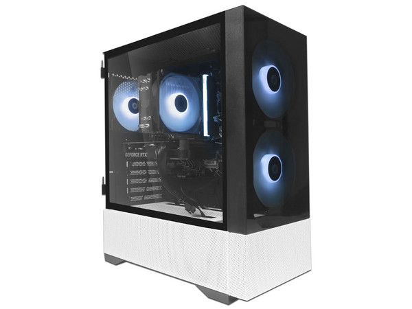 PC de Escritorio Digital Master Gamer Pro V1.1,
Procesador Intel Core i5 14600K (hasta 5.3 Ghz),
Memoria de 16GB DDR5,
SSD de 1TB,
Video GeForce RTX 4060,
S.O. No Incluye, Color Blanca.
