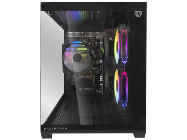 PC de Escritorio Digital Master Gamer & Diseño V2,
Procesador AMD Ryzen 5 5500 (hasta 4.2 GHz),
Memoria de 16GB DDR4,
SSD de 1TB,
Video GeForce RTX 5050,
Sistema de Enfriamiento Liquido
S.O. No Incluye. Color Negro.