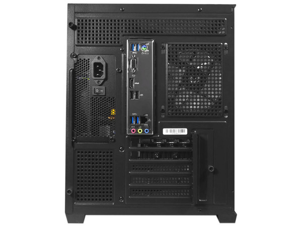 PC de Escritorio Digital Master Gamer & Diseño V2,
Procesador AMD Ryzen 5 5500 (hasta 4.2 GHz),
Memoria de 16GB DDR4,
SSD de 1TB,
Video GeForce RTX 5050,
Sistema de Enfriamiento Liquido
S.O. No Incluye. Color Negro.