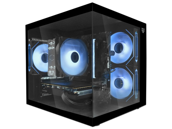 PC Gamer Digital Master PRO RX7600 V1.3: 
Procesador AMD Ryzen 5 5600X (hasta 4.6 GHz), 
Memoria de 16GB DDR4, 
SSD de 1TB, 
Video AMD Radeon RX 7600, 
S.O. Windows 11 Home (Versión de Prueba).