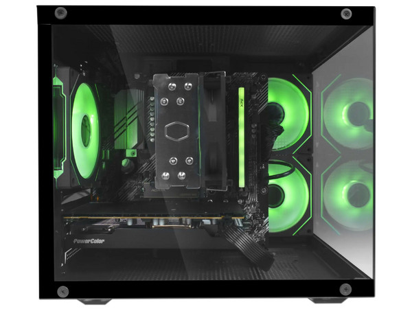 PC Gamer Digital Master PRO RX7600 V1.3: 
Procesador AMD Ryzen 5 5600X (hasta 4.6 GHz), 
Memoria de 16GB DDR4, 
SSD de 1TB, 
Video AMD Radeon RX 7600, 
S.O. Windows 11 Home (Versión de Prueba).