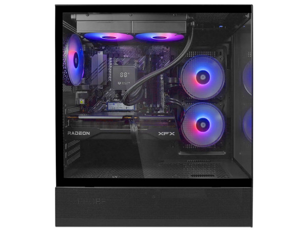PC Gamer Digital Master PRO RX9060XT V3: 
Procesador AMD Ryzen 7 5700X (hasta 4.6 GHz), 
Memoria de 16GB DDR4, 
SSD de 1TB, 
Video Radeon RX 9060 XT, 
S.O. Windows 11 Home (Versión de Prueba)