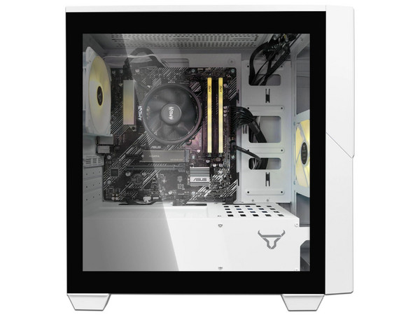 PC de Escritorio Digital Master Gamer & Diseño V1.0,
Procesador AMD Ryzen 5 5600g (hasta 4.4 Ghz),
Memoria de 16GB DDR4,
SSD de 1TB,
Video Radeon Graphics,
S.O. No Incluye, Color Blanca.