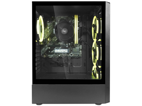 PC de Escritorio Digital Master Gamer & Diseño V1.0,
Procesador AMD Ryzen 5 5600GT (hasta 4.6 Ghz),
Memoria de 16GB DDR4,
SSD de 500GB,
Video Radeon Graphics,
S.O. No Incluye, Color Negra.