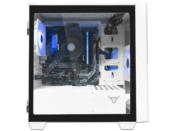 PC de Escritorio Digital Master Gamer Starter V1.0,
Procesador AMD Ryzen 7 5700G (hasta 4.6 Ghz),
Memoria de 16GB DDR4,
SSD de 500GB,
Video Radeon Graphics,
S.O. No Incluye, Color Blanca.
