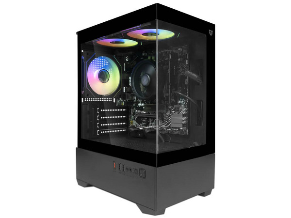 PC Gamer Digital Master GAMER STARTER 8500G V1.2: 
Procesador AMD Ryzen 5 8500G (hasta 5.0 GHz), 
Memoria de 16GB DDR5, 
SSD de 1TB, 
Video Radeon Graphics, 
S.O. Windows 11 Home (Versión de Prueba).