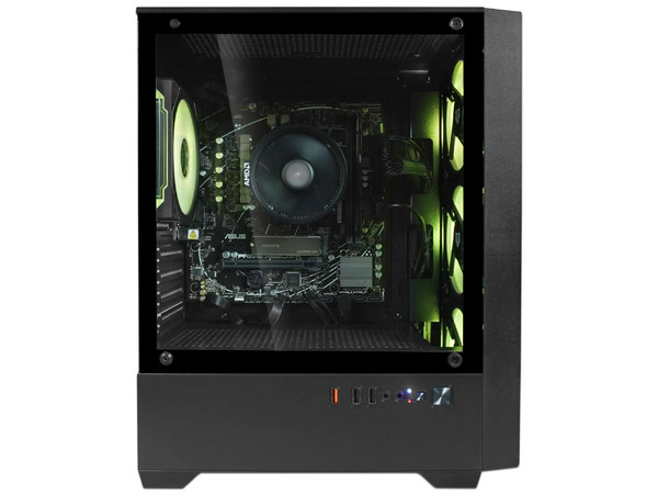 PC de Escritorio Digital Master Gamer & Diseño V1.2,
Procesador AMD Ryzen 5 8600G (hasta 5.0 GHz),
Memoria de 16GB DDR5,
SSD de 1TB,
Video Radeon 760M,
S.O. No Incluye, Color Negra.