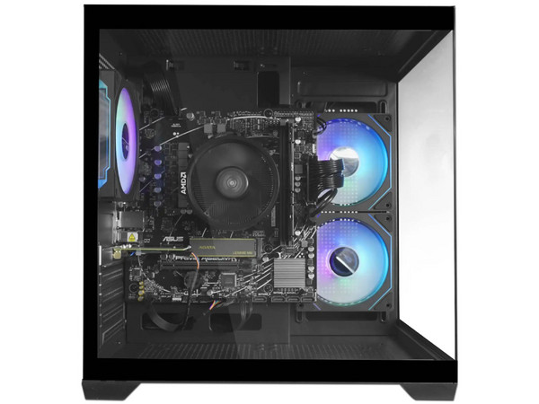 PC Gamer Digital Master STARTER 8700G V1.4: 
Procesador AMD Ryzen 7 8700G (hasta 5.1 GHz), 
Memoria de 16GB DDR5, 
SSD de 1TB, 
Video Radeon Graphics, 
S.O. Windows 11 Home (Versión de Prueba).