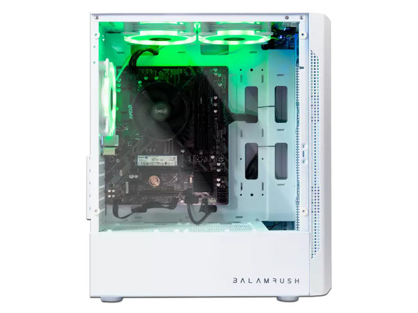 PC Digital Master START THE GAME WHITE V1.1,
Procesador AMD Ryzen 7 5700G (hasta 4.6 GHz),
Memoria de 16GB DDR4,
SSD de 1TB,
Video Radeon Graphics,
S.O. Windows 10 Home (Versión de prueba).