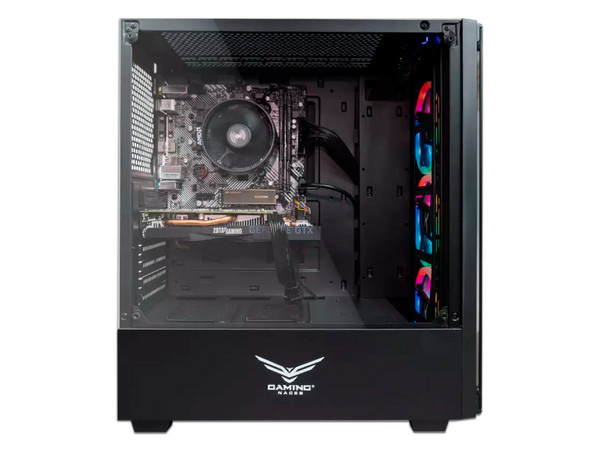 PC Gamer Digital Master Frontier Elite,
Procesador AMD Ryzen 5 5600G (hasta 3.9 GHz),
Memoria de 16GB DDR4,
SSD de 1TB,
Video GeForce GTX 1660,
S.O. No Incluye.