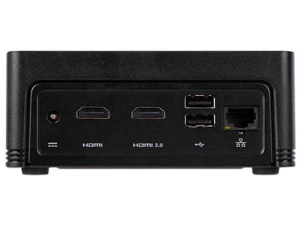 Mini PC de Escritorio ECS LIVA Z2: 
Procesador Intel Celeron N4020 (hasta 2.8 GHz), 
Memoria de 4GB DDR4,
SSD de 128GB, 
Video UHD Graphics 600, 
S.O. No Incluido.