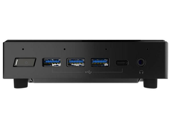 Mini PC de Escritorio ECS LIVA Z3,
Procesador Intel Celeron N 5100 (hasta 2.8 GHz),
Memoria de 4GB DDR4,
SSD de 64GB,
S.O. Windows 11 Pro (64 Bits), Color Negra.