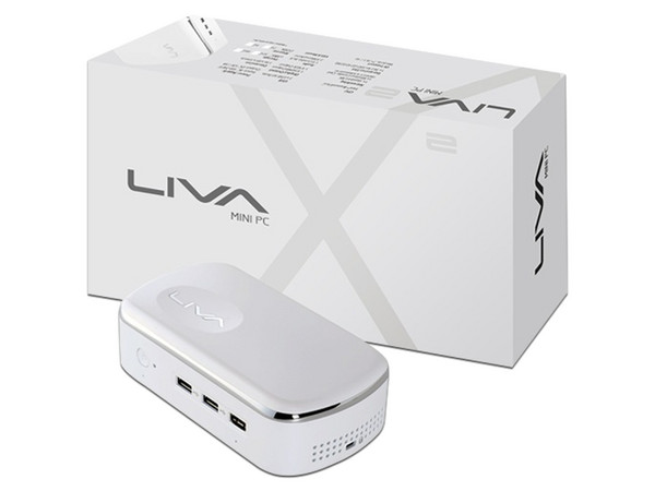 Mini Computadora ECS LIVA,
Procesador Intel Celeron N2806 (1.92 GHz),
Memoria 4 GB DDR3L, Almacenamiento Interno 64 GB,
Video Intel HD Graphics,
Red 802.11a/b/g/n, Bluetooth 4.0,
Sistema Operativo compatible Windows 8.1 y 10 (No Incluido).